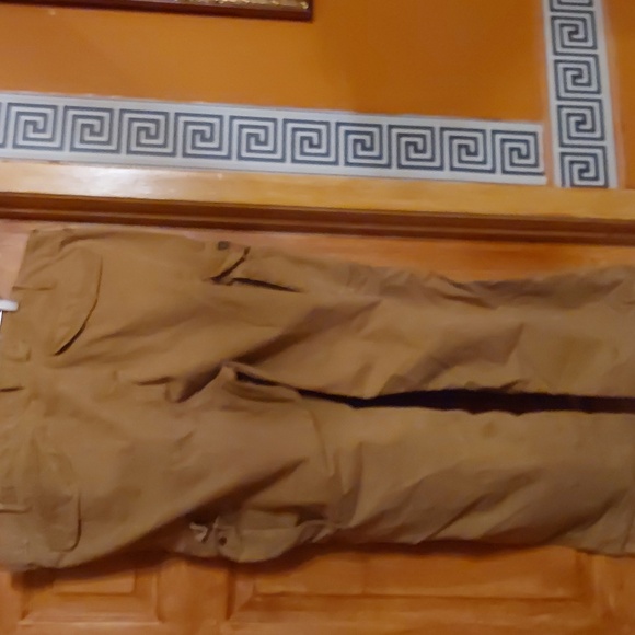 DENIM & SUPLLY RL CARGO PANTS SIZE 40 X 30 TAN KHAKI COLOR - Picture 3 of 5